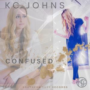KC Johns'- "Confused" album cover art from latest single release (2022)