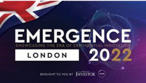Exponential Innovators and Investors to assemble in London for international Emergence 22 investment event