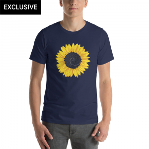 T-shirt by Svaha featuring the Ukraine national flower