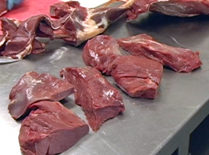 Cuts are bigger from bigger game providing a lot of delicious meals.