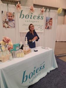 Saloa Aguirre, founder of Boiess colognes for children, babies and moms