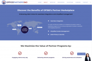 Image of OP360 Partner Marketplace landing page