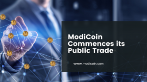 ModiCoin Commences its Public Trade