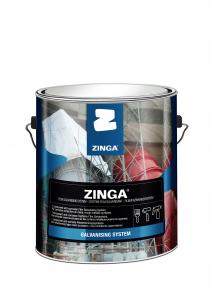 ZINGA  containing 96% pure Zinc offers full cathodic protection to steel. Ideal also for the refurbishment of existing steel on site.