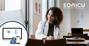A pharmacist leverages her software subscription to Sonicu to conduct a temperature monitoring report for a regulatory audit.