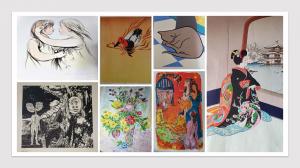 Sample of Rare Art Prints