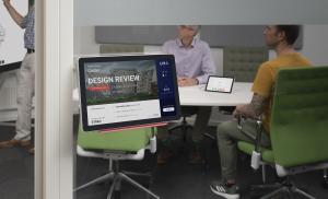 UMA hybrid workplace software for room and desk scheduling on Cisco Webex Room Navigator