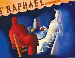 Charles Loupot, St. Raphaël / Quinquina, 1938 ($55,200)