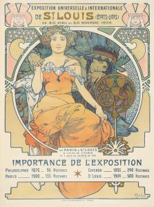Alphonse Mucha, Exposition de St. Louis, 1903 ($50,400)