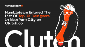Humbleteam Entered The List Of Top UX Designers in New York City on Clutch.co
