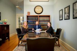 Franklin Law Group Staff in the Conference Room