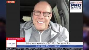 Mike Vandemaele, Pro Services. Leading The Charge In Training and Placing Skilled Trades And Maintenance Technicians.