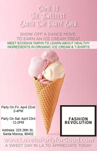 To Participate in We Use Our Voice of Good, creative writing contest; entries must be submitted in person on Earth Day April 22nd or April 23th at Sweet Rose Creamery, 21 years old to participate www.WeUseOurVoiceforGood.com
