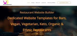 Web App Restaurant Website