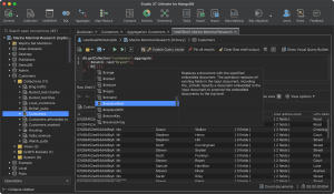 Studio 3T free and commercial GUI, IDE and client tools
