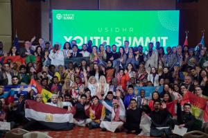 Young leaders from 50+ nations participated in the USIDHR Youth Summit 2022