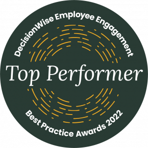 DecisionWise Employee Engagement Top Performer Badge