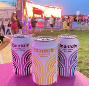 Fountain Hard Seltzer at the festivals