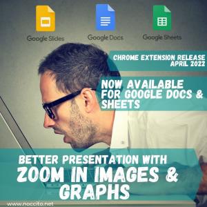 Zoom in Images Chrome Extension Google Slide