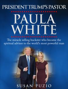 President Donald Trump and his spiritual advisor and pastor Paula White
