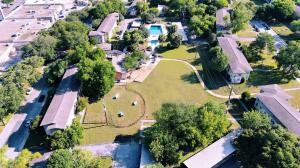 Aerial image of residential apartments in San Antonio