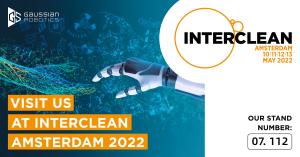Four New Gaussian Autonomous Service Robots to be Exhibited at Interclean Amsterdam 2022