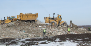 illegal landfill waste lordstown