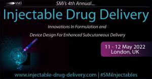 Only 4 weeks to go until Injectable drug delivery in London