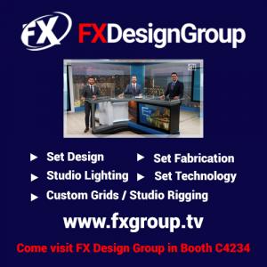 Visit FX Design Group at NAB 2022 - Booth C4234