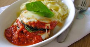 Eggplant Parmigiana - a la carte meal