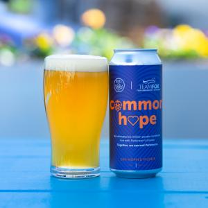 The first release of Common Hope, a craft beer collaboration created by Bent Water Brewing to raise awareness and funds for Parkinson's Disease.