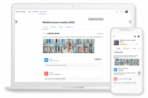 Responsive across devices, Moodle 4.0 brings a contemporary look and feel with a simplified navigation hierarchy.