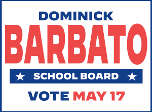 Dominick Barbato is running for East Islip Board of Education Trustee position and plans to bring a fresh, new perspective to the board.