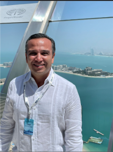 Pepe de la Cajiga promoviendo el turismo de Oaxaca en Qatar