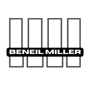 Beneil Miller Logo Piano Keys Reggae Artist Cayman Islands