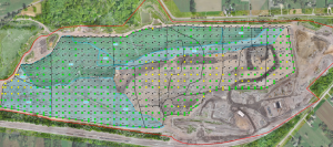 Lordstown Landfill toxic gas emission map