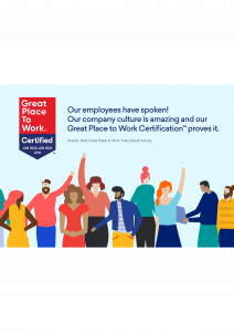 Great Place to Work certification graphic