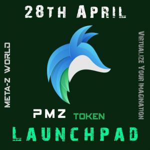 PMZ ( Play Meta-Z token ) Launchpad on 28th April