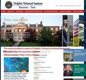 Dolphin Technical Institute(Beaumont) has released its 2021 Annual Academic Report
