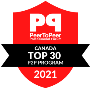 Canadian Peer-to-Peer Fundraising Top 30 Logo