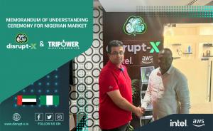 Disrupt-X signs MoU with Tripower Electromech Ltd. – Nigeria to deploy advanced IoT solutions for Smart Sustainable City
