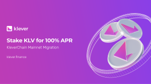 100 APR Klever Staking Contract Active