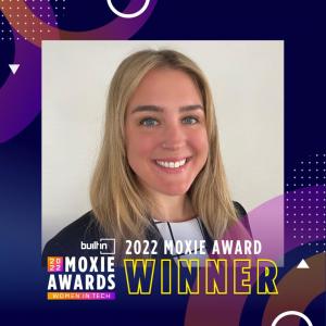 Frederike Dubeau of Logic20/20 honored in Built In’s 2022 Moxie Awards