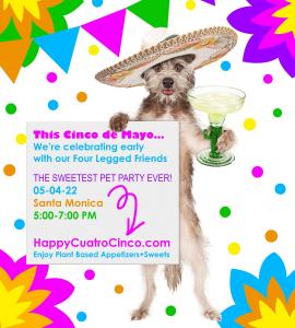 Imagine The Sweetest Pre-Cinco De Mayo Pet Party Ever #happycuatrocinco www.HappyCuatroCinco.com