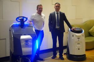 Special Guests at Iftar – Gaussian Cleaning Robots Showcased at Albariq Equipment’s Annual Iftar Event