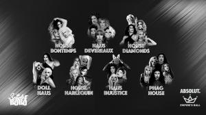 The 7 Houses competing at Absolut Empires Ball