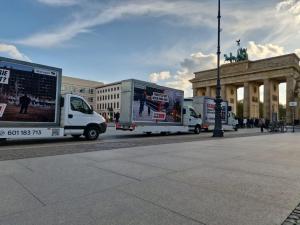 #StopRussiaNOW billboard in Berlin