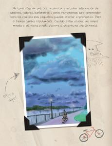 A sample page from Mira hacia el cielo y verás cómo el tiempo estará