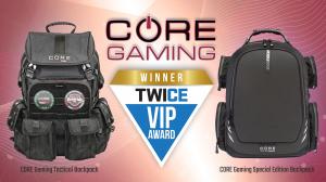 CORE GAMING ANNOUNCES RE-SUPPLY OF POPULAR GAMING BACKPACKS