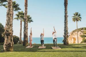 Cliffside Corc Yoga Class at Tivoli Carvoeiro Algarve Resort